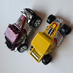 Hot Wheels Car - Bone Shaker And Baja Bone Shaker
